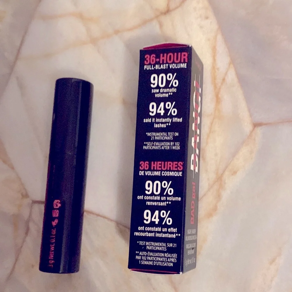 Benefit‎ BADgal Bang! 36-Hour Full-Blast Volumizing Mascara, Travel Size, 0.1 oz